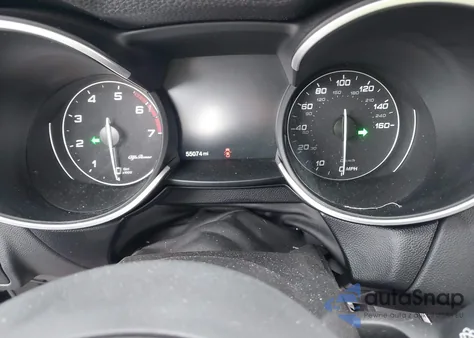 2021 Alfa Romeo Stelvio Ti Sport Awd from USA, damaged, VIN ZASPAKBN4M7D13976